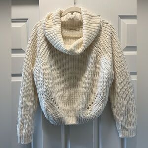 Moon & Madison Chunky Kit Cowl Neck Sweater